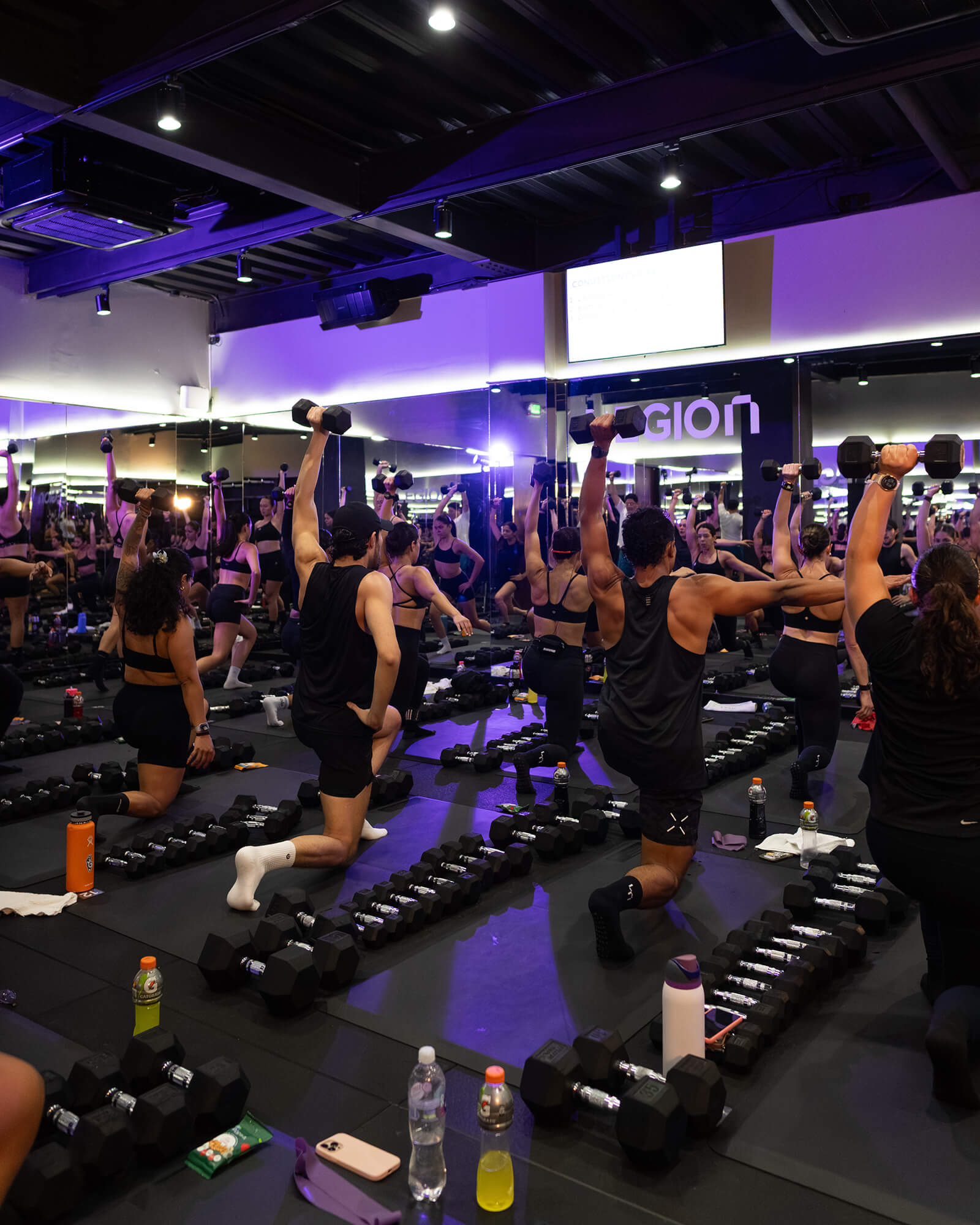 Comunidad Legion entrenando juntos